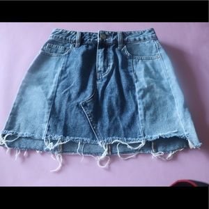 Denim skirt